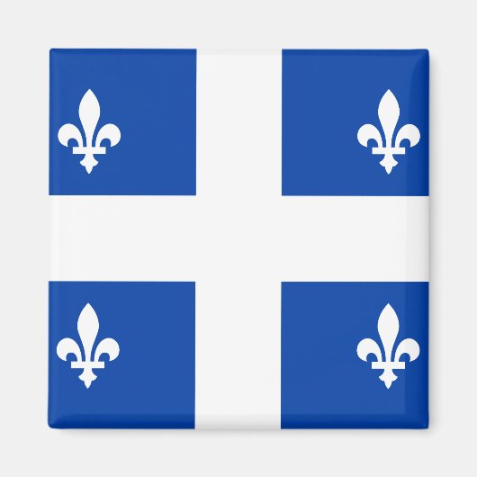 Quebec Flag Magneet (Voorkant)