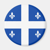 Quebec Flag Magneet (Voorkant)