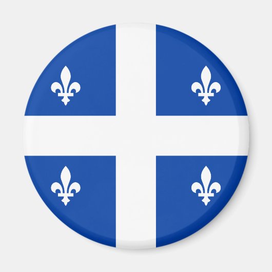 Quebec Flag Magneet (Voorkant)