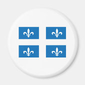 QUEBEC FLAG MAGNEET (Voorkant)