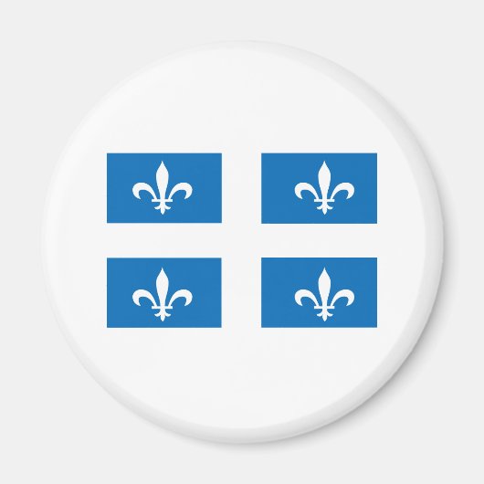 QUEBEC FLAG MAGNEET (Voorkant)