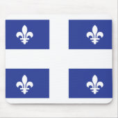 Quebec Flag Muismat (Voorkant)