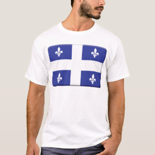 Quebec Flag PERSONALIZE T-shirt
