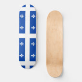 Quebec Flag Persoonlijk Skateboard (Voorkant)