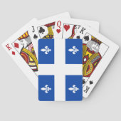 Quebec Flag Pokerkaarten (Achterkant)