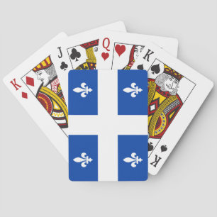 Quebec Flag Pokerkaarten
