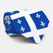 Quebec Flag Stropdas (Opgerold)