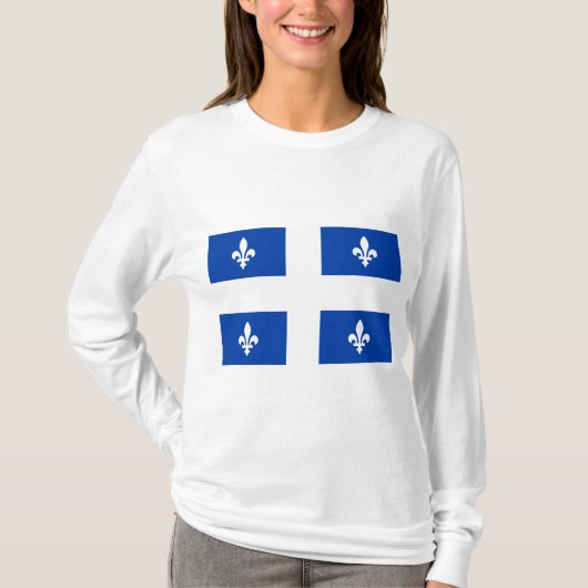 Quebec Flag T-shirt (Voorkant)
