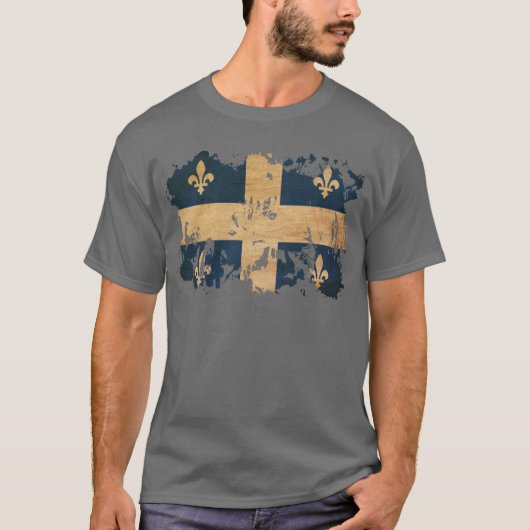 Quebec Flag T-shirt (Voorkant)