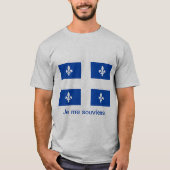 Quebec Flag T-shirt (Voorkant)