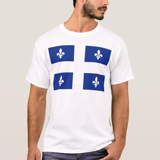 Quebec Flag T-shirt (Voorkant)