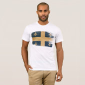 Quebec Flag T-Shirt (Voorkant volledig)