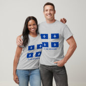 Quebec Flag T-shirt  (Unisex)