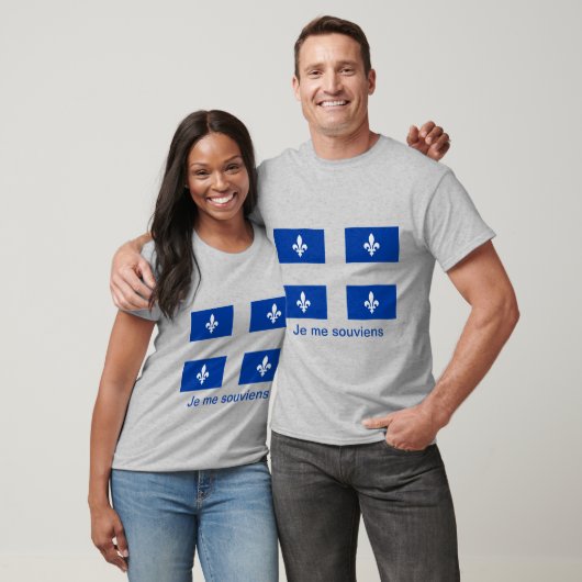 Quebec Flag T-shirt  (Unisex)