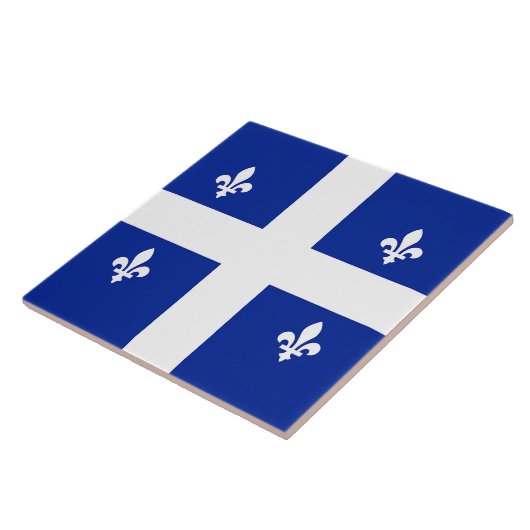 Quebec Flag Tegel Tegeltje (Zijkant)