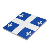 Quebec Flag Tegeltje (Zijkant)