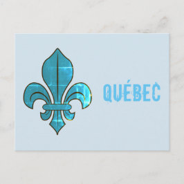Québec Fleur de Lys Briefkaart