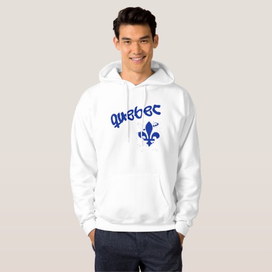 Quebec Graffiti Hoodie (Voorkant volledig)