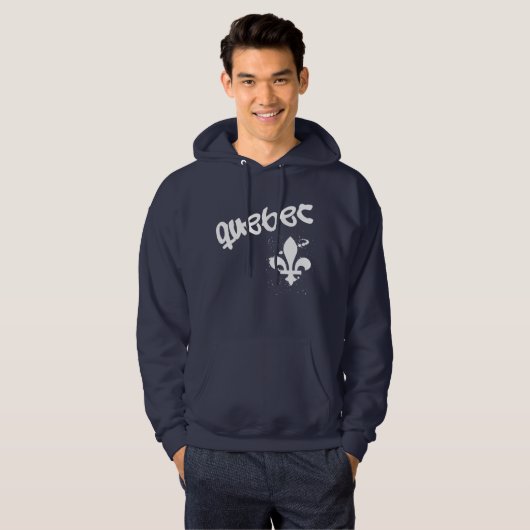 Quebec Graffiti Hoodie (Voorkant volledig)