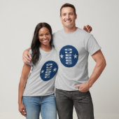QUEBEC Grijs T-shirt voor heren (Unisex)