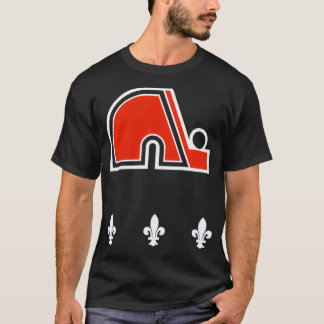 quebec hockey retro nordiques t-shirt