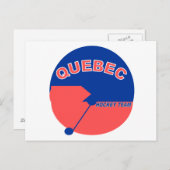 Quebec Hockey Team Briefkaart (Voorkant / Achterkant)