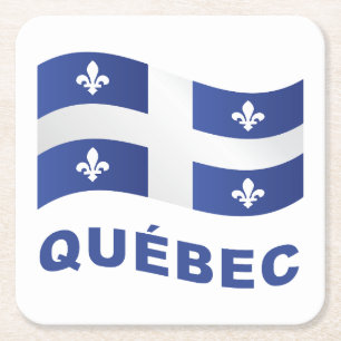Québec Kartonnen Onderzetters