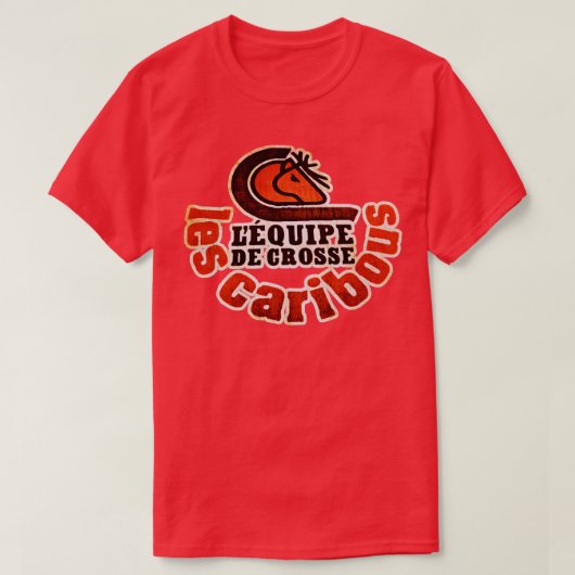 Quebec-lacrosse T-shirt (Design voorkant)