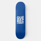 Québec Libre Persoonlijk Skateboard (Voorkant)