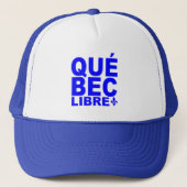 Québec Libre Trucker Pet (Voorkant)