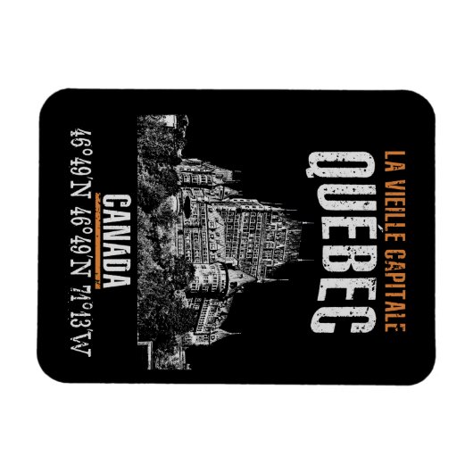 Québec Magneet (Horizontaal)