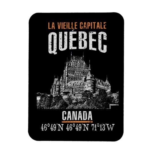 Québec Magneet (Verticaal)