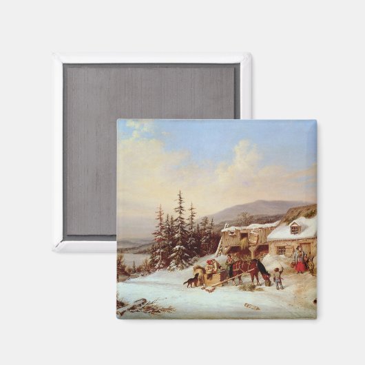 Quebec Magneet (Voorkant / Achterkant)