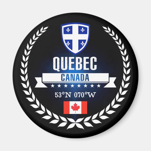Quebec Magneet (Voorkant)