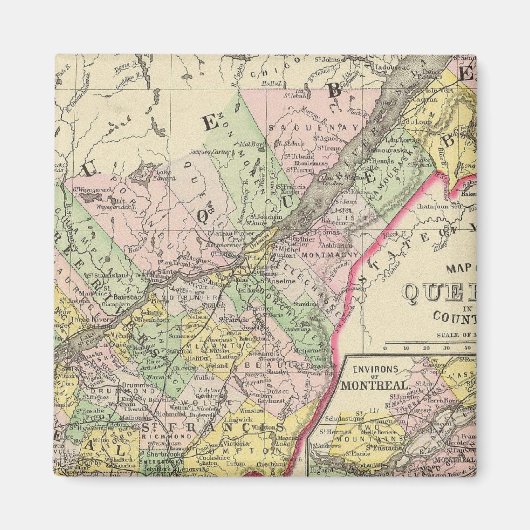 Quebec Magneet (Voorkant)
