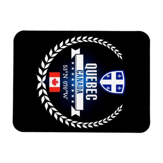 Quebec Magneet (Horizontaal)