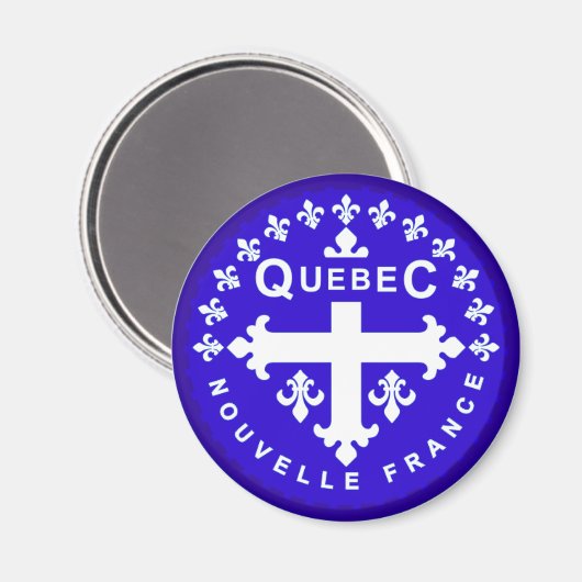 Québec Magneet (Voorkant / Achterkant)