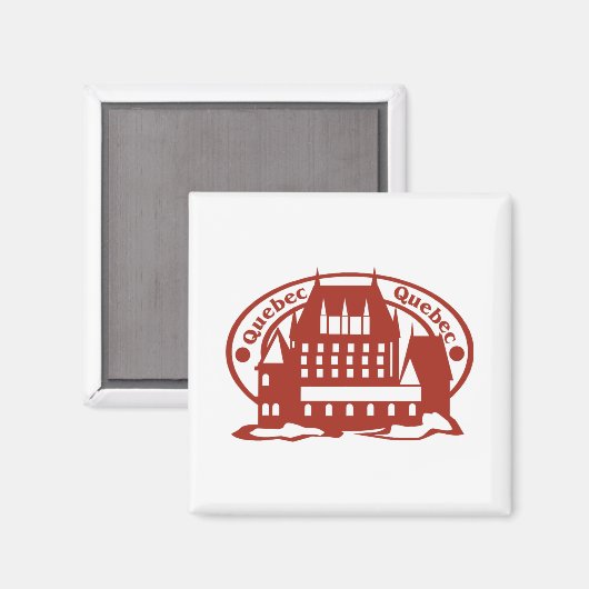 Quebec Magneet (Voorkant / Achterkant)