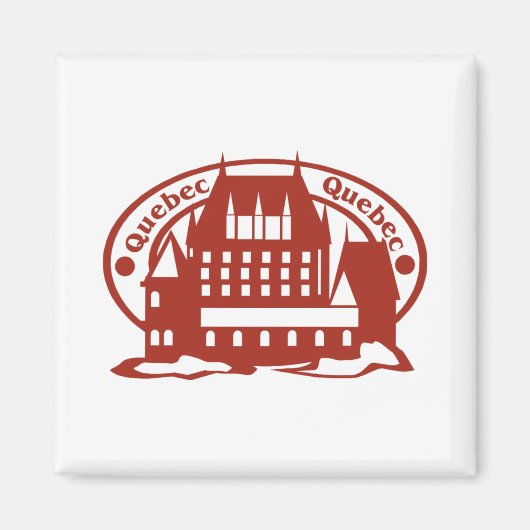 Quebec Magneet (Voorkant)