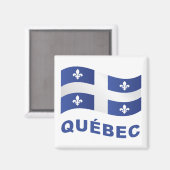 Québec Magneet (Voorkant / Achterkant)