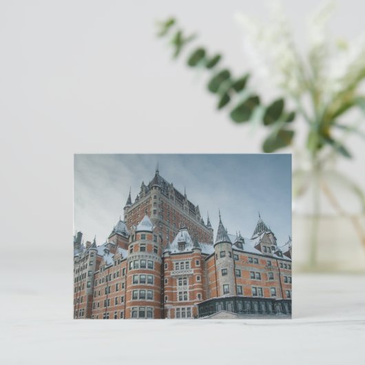 Quebec Mansion briefkaart (Staand voorkant)