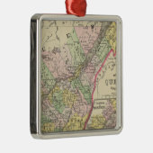 Quebec Metalen Ornament (Rechts)