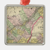 Quebec Metalen Ornament (Voorkant)