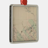 Quebec Metalen Ornament (Rechts)