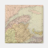 Quebec, New Brunswick, Nova Scotia Magneet (Voorkant)