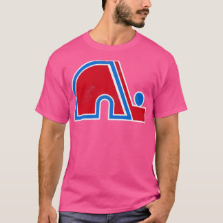 Quebec Nordiques 90s hockeyploeg T-shirt