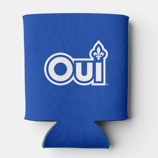 Quebec OUI Blikjeskoeler (Achterkant)