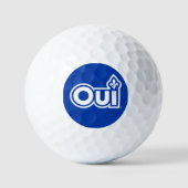 Québec OUI Golfballen (Voorkant)