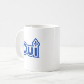 Quebec oui koffiemok (Voorkant links)