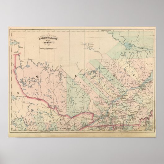 Quebec Poster (Voorkant)